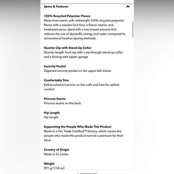 Patagonia Women’s Better Sweater - Picture 9 of 10